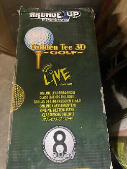 Arcade1Up Golden Tee 3D Golf (19 Screen) Home Video Game Arcade Machine