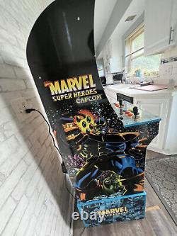 Arcade1Up Marvel Super Heroes Cabinet Limited Edition Assembled with Riser PICK UP