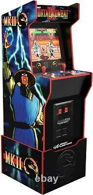 Arcade1Up Mortal Kombat Midway Legacy Edition Arcade Machine with Riser 12 Games