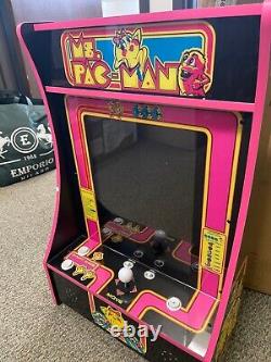 Arcade1Up Ms. Pac-Man 40th Anniversary 10Games PartyCade Plus Machine NOB