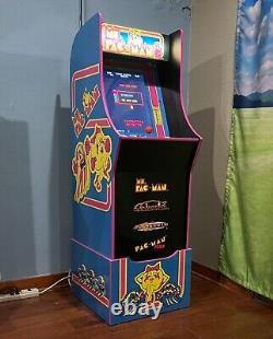 Arcade1Up Ms. Pac-Man Arcade Machine with Riser & Light Up Marquee (Model 8267)