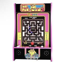 Arcade1Up Ms. Pac-Man Partycade 5-IN-1 Video Arcade Game Machine W' GALAGA