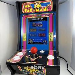 Arcade1Up Ms. Pac-man 5-Game Micro Player Mini Arcade Machine TESTED