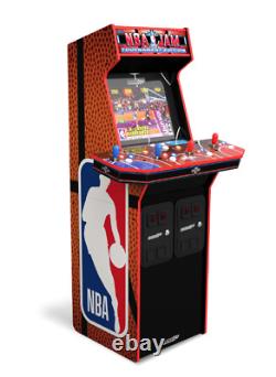 Arcade1Up NBA Jam 30th Anniversary Deluxe Arcade Machine 3 Games In 1 (4 Player)