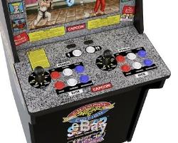Arcade1Up Retro Street Fighter 2 Arcade Video Game Machine Cabinet 4ft Tall NEW