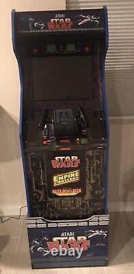 Arcade1Up Star Wars Atari Home Video Arcade Machine With Riser And Barstool Used