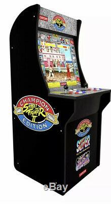 Arcade1Up Street Fighter 2 3 Games in 1 Arcade Machine 4ft tall indoor Outdoor