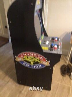 Arcade1Up Street Fighter Classic 3-In-1 Home Arcade, 4Ft