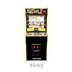 Arcade1Up Street Fighter II 12-in-1 Capcom Legacy Arcade Game Cabinet Machine