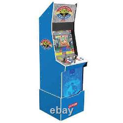 Arcade1Up Street Fighter II Champion Edition Big Blue Arcade Machine with Stool