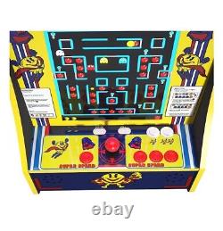 Arcade1Up Super Pac-Man 10 Games PartyCade Plus Portable Home Arcade Machine