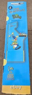 Arcade1Up THE SIMPSONS Arcade with Riser & Lit Marquee (4-Player) NEW / SEALED
