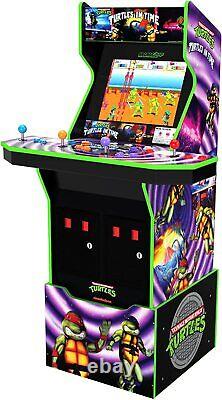 Arcade1Up Teenage Mutant Ninja Turtles Arcade Machine with Riser Refurbished