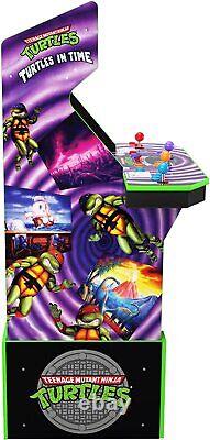 Arcade1Up Teenage Mutant Ninja Turtles Arcade Machine with Riser Refurbished