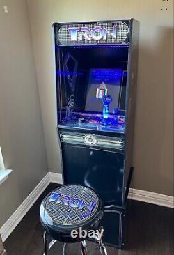 Arcade1Up Tron Arcade Machine with Riser & Stool Game
