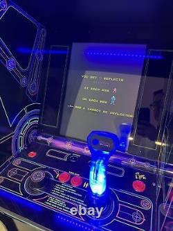 Arcade1Up Tron Home Arcade Machine with Riser & Stool Used 1 Time