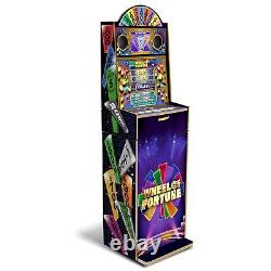 Arcade1Up Wheel of Fortune Video Arcade Games, 5 Foot Tall Stand Up Cabinet