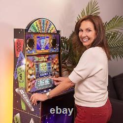 Arcade1Up Wheel of Fortune Video Arcade Games, 5 Foot Tall Stand Up Cabinet