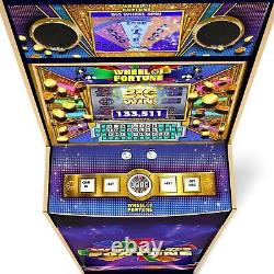 Arcade1Up Wheel of Fortune Video Arcade Games, 5 Foot Tall Stand Up Cabinet