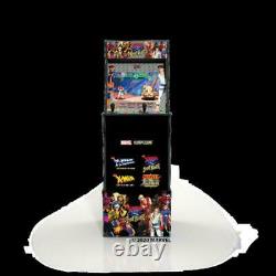 Arcade1Up X-Men VS Street Fighter Video Arcade Game Machine with Riser NEW