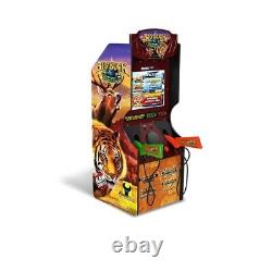 Arcade1up Big Buck World Video Arcade Machine, 4 foot tall, 4 classic games