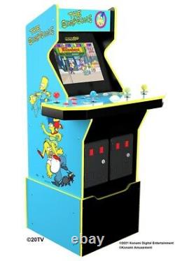 Arcade1up Simpsons Arcade Machine with Riser. In-Hand! Brand New & Sealed