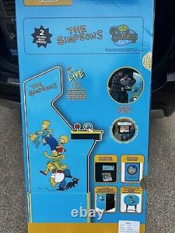 Arcade1up The Simpsons 30th Edition Arcade Machine with Stool SIM-A-01251 NEW
