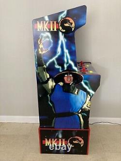 Arcade 1Up Legacy Edition Midway Mortal Kombat Arcade Machine with Riser 12Games