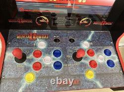 Arcade 1Up Legacy Edition Midway Mortal Kombat Arcade Machine with Riser 12Games