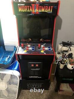 Arcade 1Up Mortal Kombat 2 Legacy Edition Arcade Machine with Riser