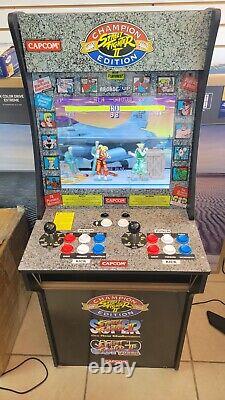 Arcade 1Up Street Fighter 3 in 1 Retro Video Game