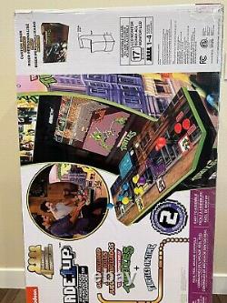 Arcade 1Up Teenage Mutant Ninja Turtles Arcade Machine with Riser ARCADE1UP NIB