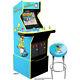 Arcade 1up The Simpsons, 4 Player Arcade Machine With Riser & Stool