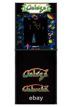 Arcade Cabinet Multi Game Machine 2 Games in 1 Galaga and Galaxian with Riser