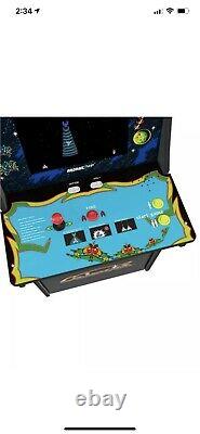 Arcade Cabinet Multi Game Machine 2 Games in 1 Galaga and Galaxian with Riser
