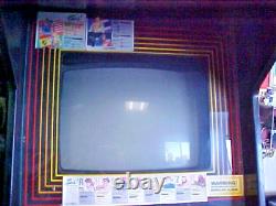 Arcade Game machine Street Fighter Zero. Grey Board. Stand-Up Cabinet Atari cab