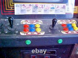 Arcade Game machine Street Fighter Zero. Grey Board. Stand-Up Cabinet Atari cab