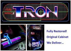 Arcade Machine, -Coin Operated, -Amusement, - Bally Midway, -, Tron, -, Refurbished