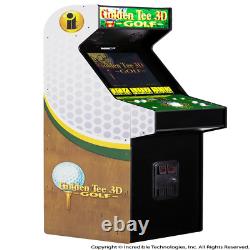 Arcade Machine Golden Tee 3D Edition 8-IN-1 19 Inch Screen Collectible