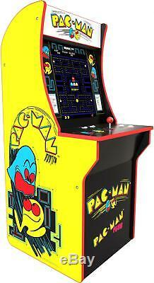 Arcade Machine Pacman Pac Man Cabinet Upright Standing Party Room Retro Vid Game