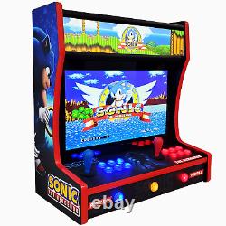 Arcade Machine with5000 Games, Wall Mountable or Bartop, 22 monitor Sonic Theme