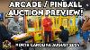 Arcade Pinball Claw Machine Vending Auction Preview