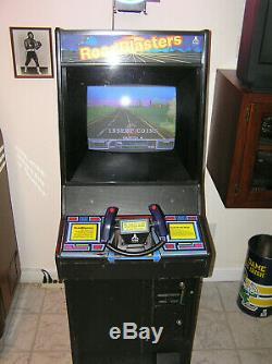 Arcade Road Blasters Video Machine From 1980's, Works Perfectly