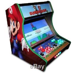 Arcade machine bartop 3500 games from multiple systems with 19'' screen