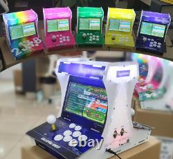 Arcade video game console mini bartop arcade machine 2448 wifi games for Family