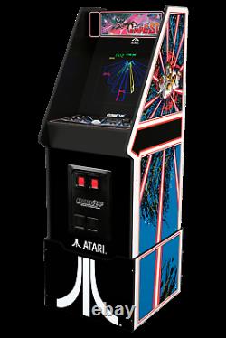 Atari Legacy Edition Arcade1UP Machine With Riser & Light-Up Marquee 12 in 1 Games
