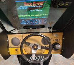 Atari RACE DRIVIN' Classic Arcade Sit Down Driving Racing Video Game Machine