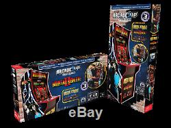 BRAND NEW Arcade1UP Mortal Kombat I II III Arcade Machine 4ft 4 Feet 3-In-1