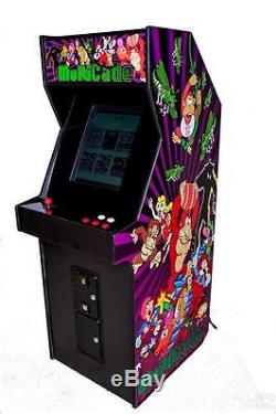 BRAND NEW COMMERCIAL PURPLE UPRIGHT ARCADE Licensed Multigame 60 games machine