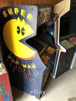 Bally/Midway Super Pac-Man 100% Working Arcade Machine RARE GAME All Original
